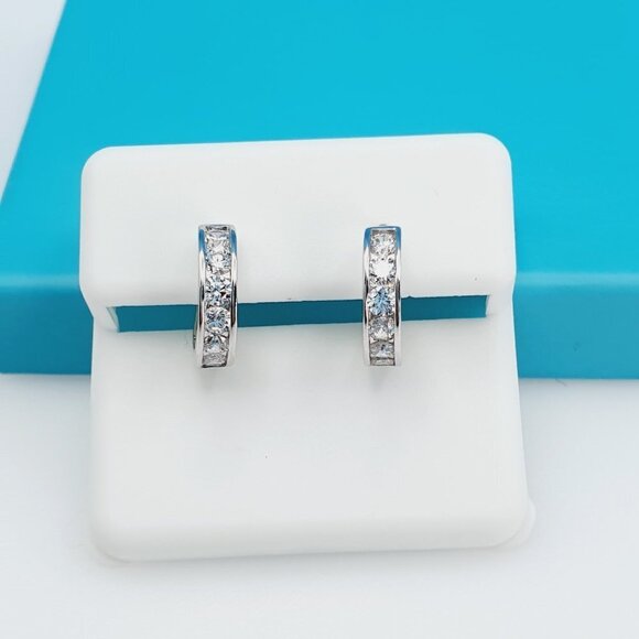 "925 Sterling Silver CZ Beautiful Earrings for Women, 1USPAR4279 - Picture 1 of 11